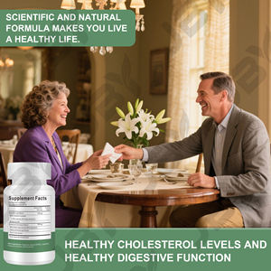 JBY OEM/ODM 프라이빗 라벨 콜레스테롤 건강 및 간 해독 캡슐 보충제 남녀용 대량 도매 - Product Image 6