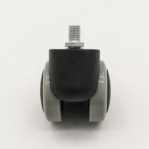 Rodízios móveis giratórios para escritório cadeira 50mm plástico rodízio roda design moderno para hotéis - Product Image 6
