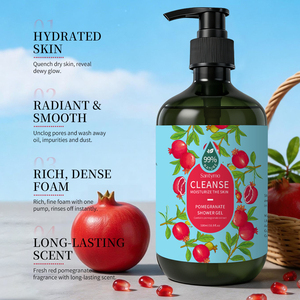 <span class=keywords><strong>Gel</strong></span> <span class=keywords><strong>de</strong></span> Ducha Exfoliante y Blanqueador <span class=keywords><strong>de</strong></span> Alta Calidad <span class=keywords><strong>de</strong></span> 500 ml, Marca Privada, Suavizante <span class=keywords><strong>de</strong></span> la Piel, Refrescante, con Extractos <span class=keywords><strong>de</strong></span> Frutas Orgánicas - Product Image 4