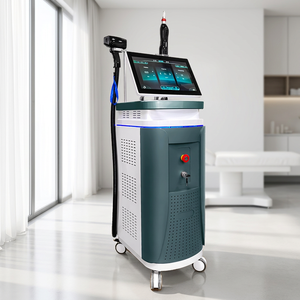 Machine laser Nd YAG à diode 2x1 super refroidissante (-30°C) pour l'épilation rapide des jambes, des bras et des aisselles, le détatouage, le peeling au carbone et le soin des pores - Product Image 1