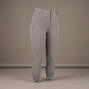 Culotte d'équitation taille haute pour femme, extensible 4 directions, légère, avec genouillères, pour l'été - Product Image 3