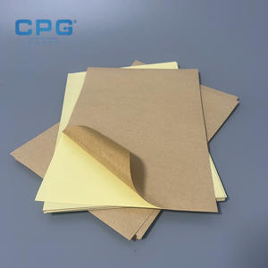 Papel Adhesivo Transparente al por Mayor de Fábrica, Rollo Jumbo, Material Imprimible, Papel Autoadhesivo para Etiquetas - Product Image 1