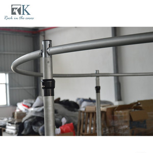 Minimalist Pipe Drape for Church/Wedding/Event Detachable Circular Decor Pipe Kit - Product Image 3