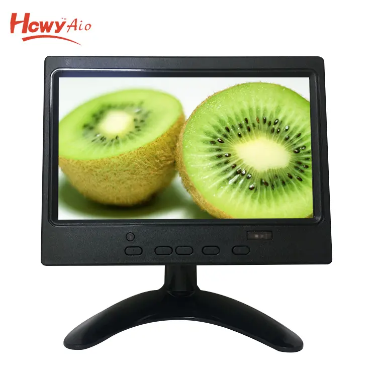Monitor CCTV LED LCD OEM, Monitor PC 8 "10" 12 "15" 17 "19" 21 "22" 24 "27" 32 "dengan Input VGA BNC AV