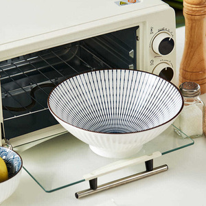 Cuenco de cerámica <span class=keywords><strong>ramen</strong></span>, cuenco de fideos de colores personalizado, 7 pulgadas y 8 pulgadas, venta al por mayor - Product Image 4