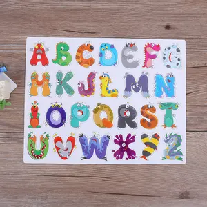 Kids Cheap ABC Fridge Magnet Magnetic Alphabet Letters front and Numbers For Educational Toys