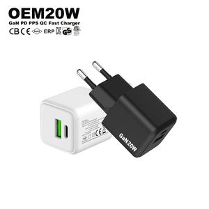 Caricabatterie USB-C Super <span class=keywords><strong>Mini</strong></span> da 20W con Cavo, Ricarica Rapida per <span class=keywords><strong>iPhone</strong></span> Samsung, Caricatore da Muro PD GaN 20W, Adattatore di Alimentazione Tipo C - Product Image 1