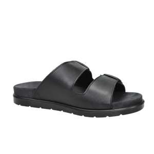 Pantoufles pour hommes Imac, noires, taille 42, hauteur du talon 3 cm, pour la maison - Product Image 2