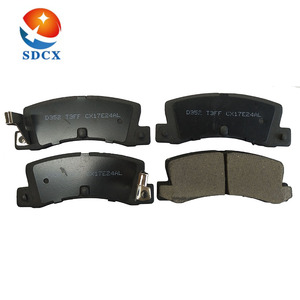 D352 SDCX Usine automobile à faible bruit Meilleures ventes directes de voitures en gros chinoises Plaquettes de frein arrière à disque en céramique pour TOYOTA - Product Image 3