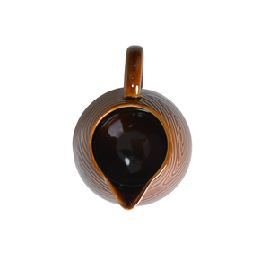 Eco-friendly tazza di caffè in ceramica personalizzata di piccole dimensioni durevole con disegno di grano di legno e <span class=keywords><strong>becco</strong></span> Design unico - Product Image 5