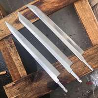 270D1R Hochwertige Küchenteile Kengata Messer Lange Scharfe Ersatz-Damastmesser-Klinge Sakimaru Filetiermesser Damast-Rohklingen