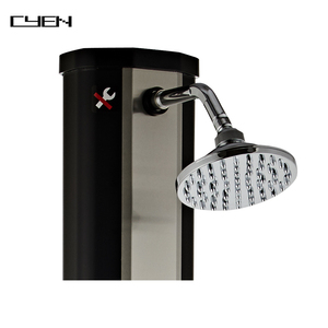 Corps en PVC de grande capacité CYEN avec panneau en acier inoxydable pour lavage des pieds, <span class=keywords><strong>douche</strong></span> <span class=keywords><strong>solaire</strong></span> légère pour l'extérieur au bord de la <span class=keywords><strong>piscine</strong></span> - Product Image 3