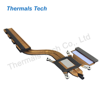 Dissipateur thermique personnalisé pour ordinateur portable de jeu ultra-mince ou ordinateur léger tout-en-un