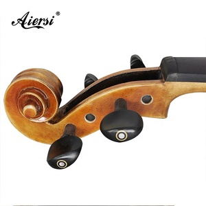 Cremona violon vernis à l'huile fait à la main belle flamme érable antique jaune brun professionnel solide instrument à cordes de musique - Product Image 5