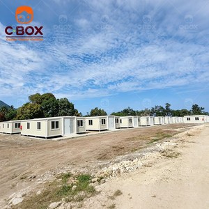 Cbox Prefab, Vivienda Temporal de 20 pies, Taller Modular, Soluciones para Oficina en Casa, Diseño Moderno, Villa Exterior, Casa Contenedor Expandible - Product Image 1