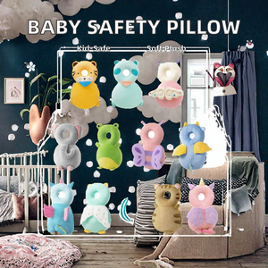 Cute Animal Soft Plush Anti-Fall <strong>Baby</strong> Safety Backpack <strong>Pillow</strong> Essential for Learning to Walk Head Protector Quality <strong>Baby</strong> Supply - Product Image 3