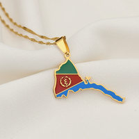 Collier personnalisé en acier inoxydable doré du Congo pour hommes et femmes, style ethnique, collier de couple, accessoires transfrontaliers