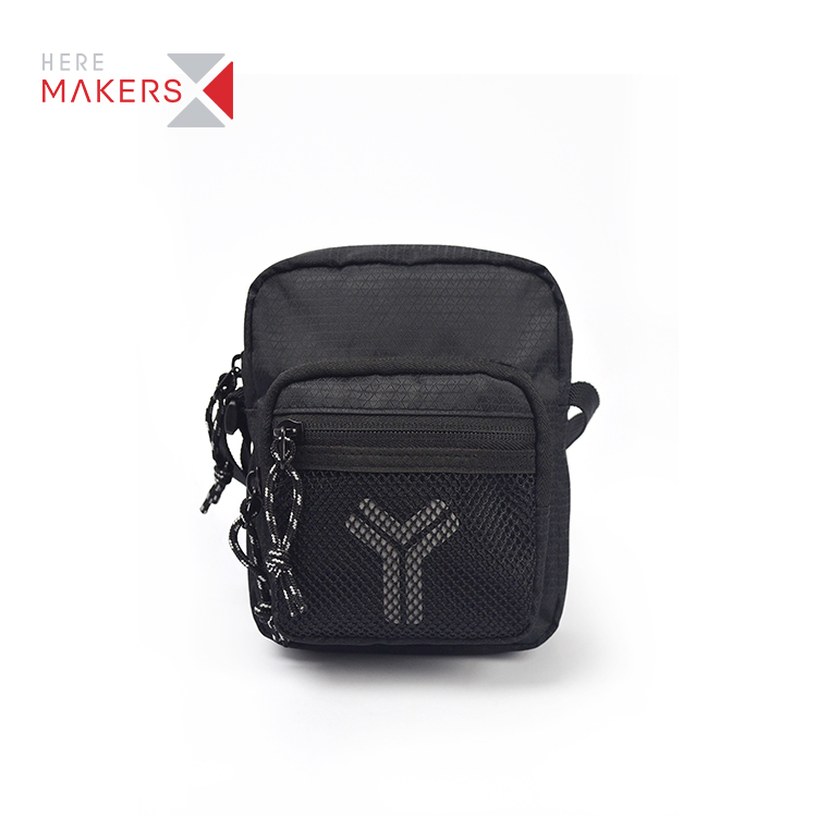 Custom Logo Polyester Mens Messenger Bag Crossbody Sling Bags Mini Single womens men Messenger Bag