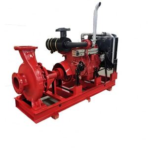 Pompes d'irrigation horizontales diesel à haut débit pour l'agriculture, pompes à eau claire portables - Product Image 1