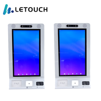 Kiosco de Pago de Autoservicio con Pantalla Táctil LeTouch de 15.6 Pulgadas con Reconocimiento Facial y Escáner de Códigos QR Full HD para Hoteles y Comercios Minoristas