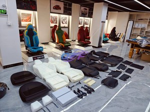 Accessori per l'upgrade degli interni dell'auto di fabbrica in vera pelle di vacchetta in microfibra pelle coprisedile per <span class=keywords><strong>Audi</strong></span> <span class=keywords><strong>A3</strong></span> A5 A4 A6 A7 A8 - Product Image 6