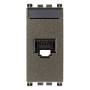 RJ45 Cat6 UTP แผ่นติดผนังซ็อกเก็ตเครือข่ายโลหะ 5.1x4.3x5.3 ซม. สำหรับการเชื่อมต่ออีเธอร์เน็ต - Product Image 1