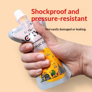 Bolsa de recarga <span class=keywords><strong>para</strong></span> pintura acrílica, bolsa blanda creativa <span class=keywords><strong>para</strong></span> set de colores acrílicos, bolsa exprimible <span class=keywords><strong>para</strong></span> pintura artística DIY, paquete de recarga de pigmentos. - Product Image 3