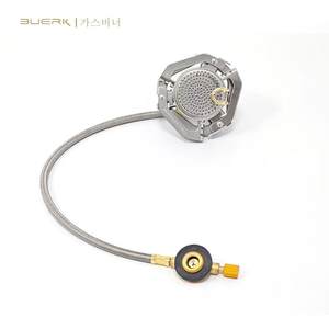 Réchaud à gaz portable Buerk, alimenté au butane, résistant au vent, pour le camping en plein air, en alliage d'aluminium, léger, adapté à une utilisation en haute altitude - Product Image 3