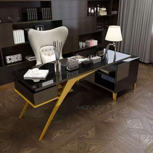 Mesa de <span class=keywords><strong>estudio</strong></span> pequeña para el hogar, muebles creativos de estilo único para oficina y oficina - Product Image 5