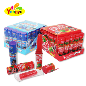 Caramelos de Piruleta con Sabor a Frutas Halal <span class=keywords><strong>Rimbo</strong></span> Pop - Product Image 1