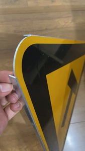 Caution Road Traffic Speed Control Aluminum Safety Board <strong>Triangle</strong> with Hi-vis <strong>Reflective</strong> Direction <strong>Sign</strong> - Product Image 5