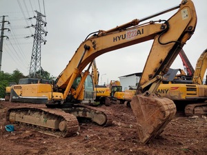 Pelle multifonction sur chenilles originale de la Corée Hyundai 385LC-9 Hyundai à haut rendement en bon état en vente - Product Image 5