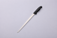 Couteau professionnel long en acier inoxydable de 11 pouces, écologique, pour droitier, à lame fine, pour trancher le jambon, le saumon et la viande rôtie, antidérapant