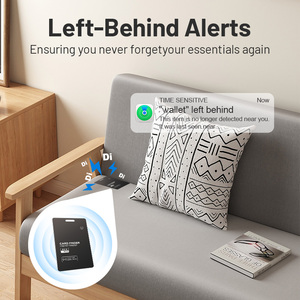 Siêu Mỏng Ví thông minh Tracker Thẻ GPS Navigation 4G trẻ em chống mất vị trí thiết bị theo dõi Finder GPS Locator 'tìm thấy thẻ của tôi' - Product Image 6