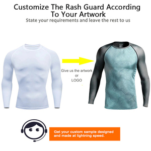 Camiseta de Manga Corta para Hombre con Protección Solar UPF 50+, Secado Rápido, Elástica en 4 Direcciones, para Surf y Natación, con Logotipo Personalizado, OEM, ODM - Product Image 5