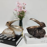 Hippopotame – statue de rangement, artisanat, ornement, Figurines, bureau, comptoir, Table, décoration en résine, cadeau d'anniversaire de vacances