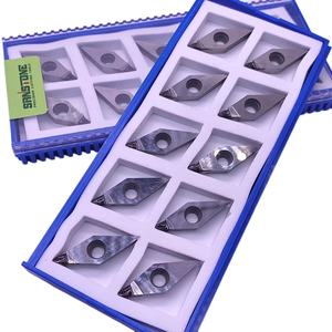 Insertos de carburo PCD, herramienta de corte de torneado de alta calidad para aluminio Shine VCGT 160404 PCD, herramientas de torno <span class=keywords><strong>CNC</strong></span> de carburo de tungsteno - Product Image 1