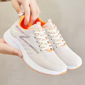 Chaussures de sport décontractées pour femmes, tendance, respirantes, à semelle souple, en maille, pour la marche, la course et les loisirs, vente en gros à <span class=keywords><strong>prix</strong></span> abordable - Product Image 3