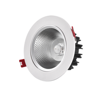 Spot LED encastré en aluminium à économie d'énergie, style moderne, pour maison, commerce et magasin, éclairage de plafond pour salon