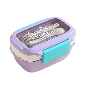 Boîte à lunch Bento chauffante Bencircle B271 mignonne de 1250 ml pour enfants et adultes, conteneur de stockage alimentaire en plastique - Product Image 1