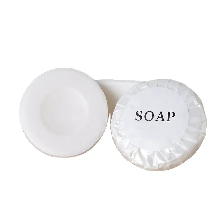 Al por mayor jabón redondo personalizado cuadrado Mini baño inodoro jabón para Hotel