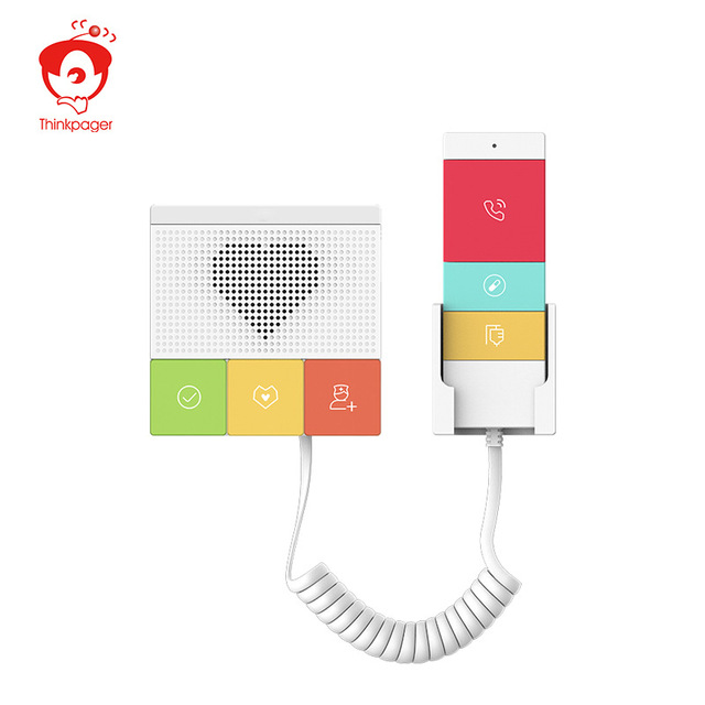 Thinkpager IP Network Intercom System Terminal Model Two-Way Remote HD Voice Call Elderly One-Button Alarm Pager