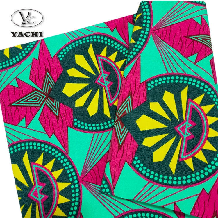 High Quality Rayon Nylon Spandex Woven Print Fabric