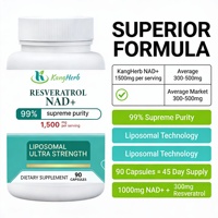 Complément Liposomal pour le Soin de la Peau : Soutien à la Santé Cellulaire, Énergie, Anti-Âge, Capsules NAD+