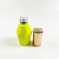 Flacon populaire de vernis à ongles en verre de 10 ml avec couvercle et pinceau pour gel UV cosmétique