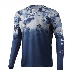 Camisa de Pesca Ventilada, Transpirable y de Secado Rápido, Personalizada OEM, de Poliéster - Product Image 4