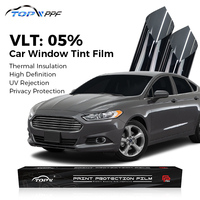 Film teinté pour vitres de voiture, film isolant thermique, film de confidentialité pour fenêtres, PET 1.8MIL 1.52*30M, garantie 6 ans, échantillons gratuits