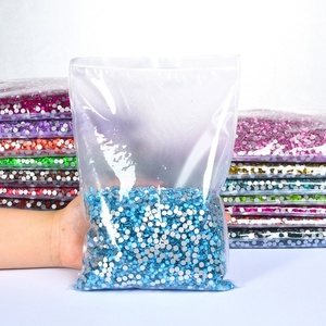 OLeeya Nueva Serie de Cristales de Imitación con 12 Facetas, Bolsa a Granel de Cristales de Imitación de Fondo Plano en Colores Mocha, Cristales de Imitación sin Fijación en Caliente para Manualidades DIY - Product Image 4