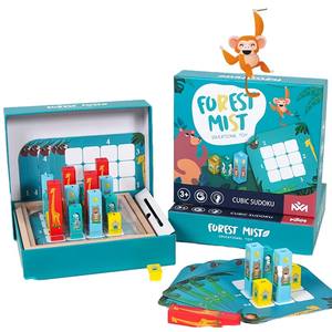 Nouveauté 2026 : Jouets éducatifs Montessori, jeu de <span class=keywords><strong>Sudoku</strong></span> Forêt Brumeuse, jouets en bois pour l'éducation précoce - Product Image 1