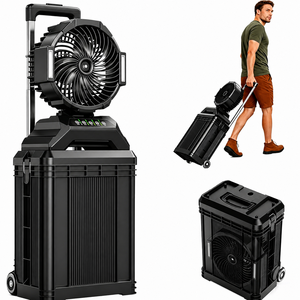 Ventilador Portátil con Ruedas y Tanque de 15L, Batería de 30000mAh, Silencioso (36dB), para Exteriores - Product Image 1